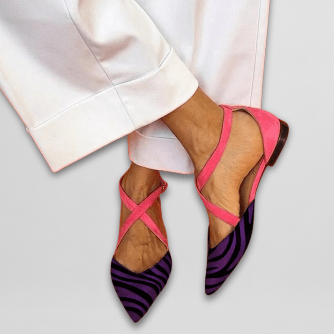Elisa | Strappy Ballet Flats