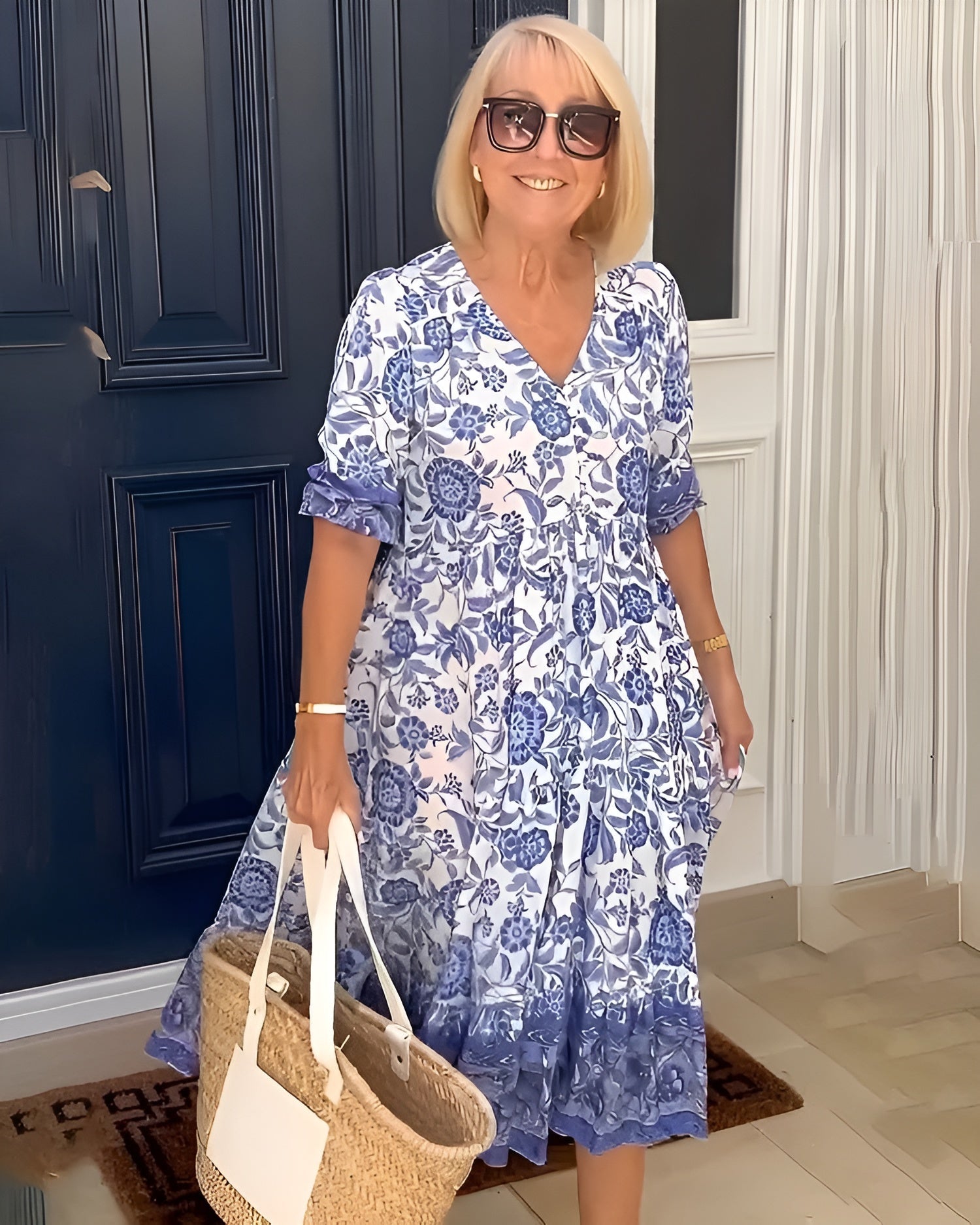 Evelyne | Elegant Flower Dress