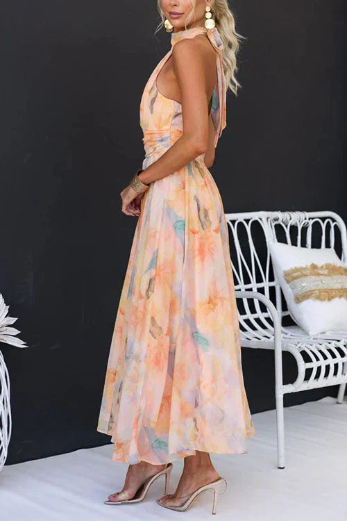 Sari™ | Watercolour Maxi Dress