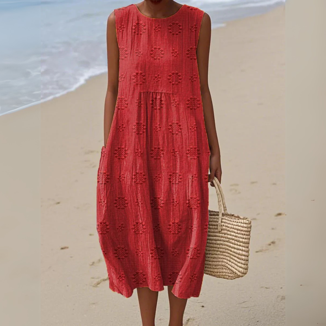 ARIANNA™ | EMBROIDERED SUMMER DRESS