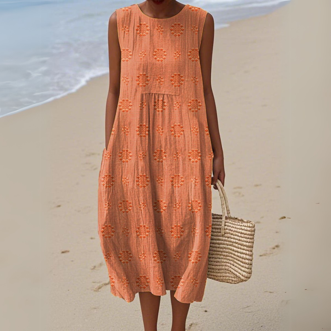 ARIANNA™ | EMBROIDERED SUMMER DRESS