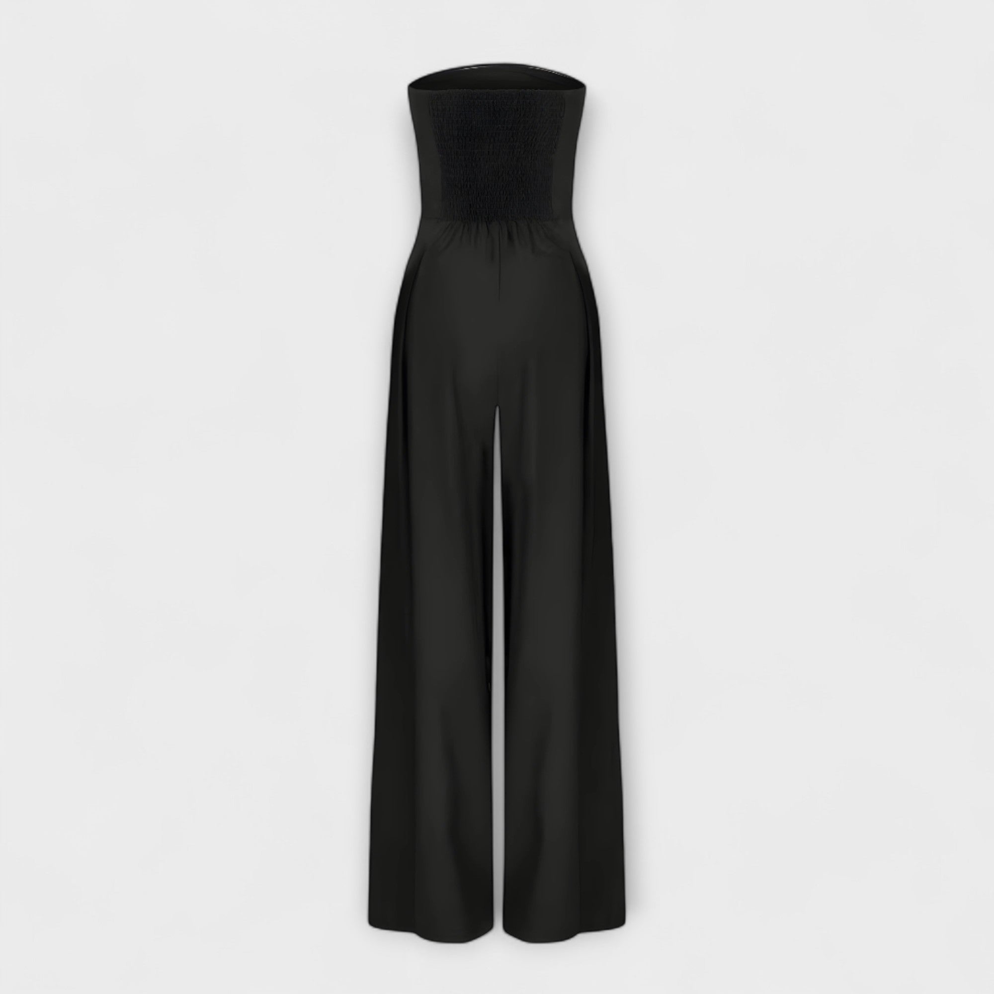 Hannah - Elegant Strapless Jumpsuit