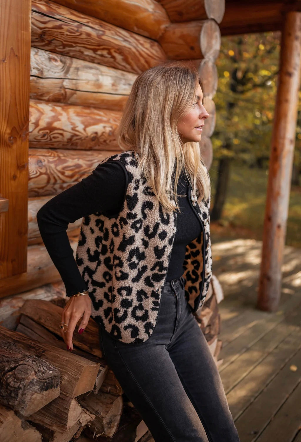 KIRRA™ | The Leopard Knit Vest