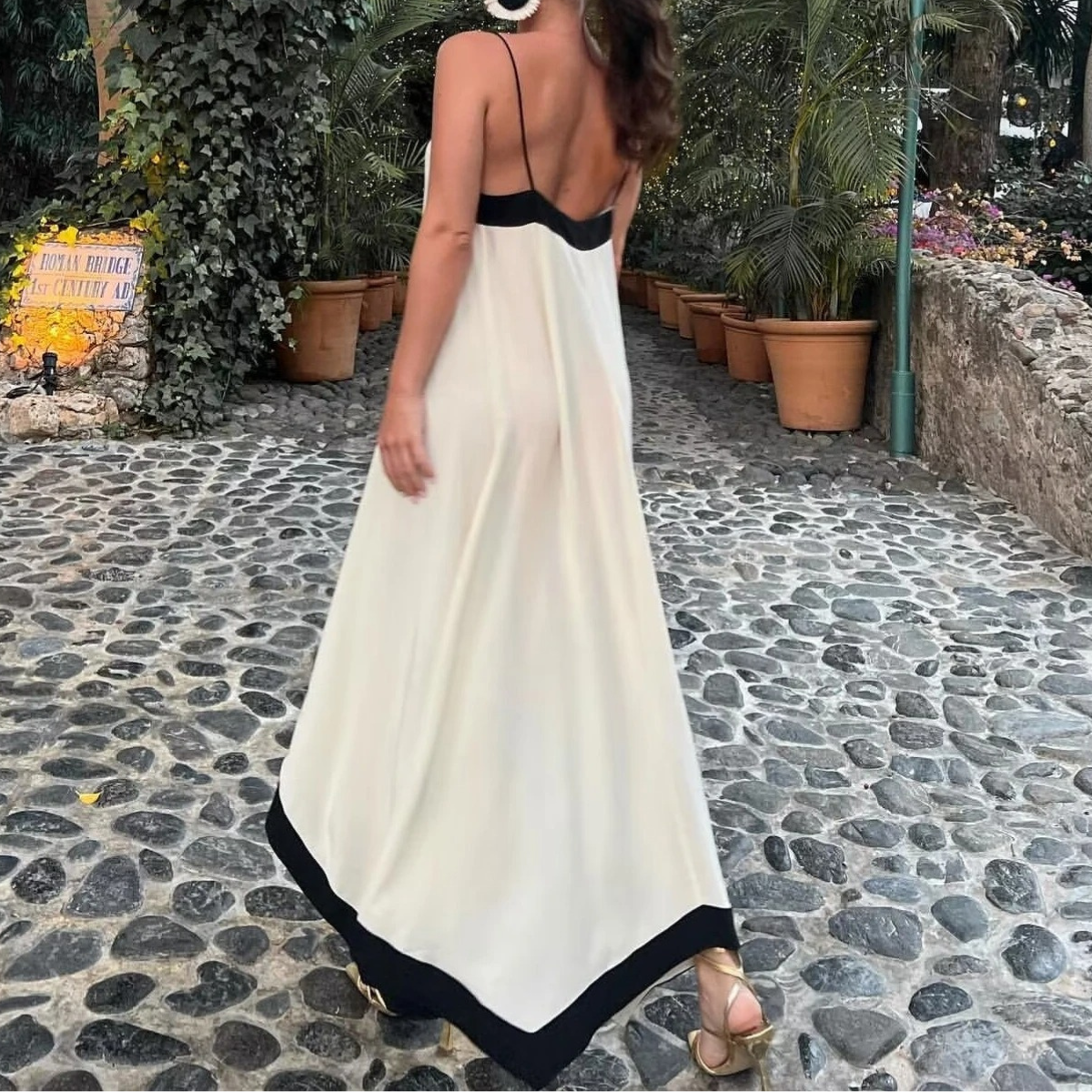 Mélanie | Elegant Flowing Dress