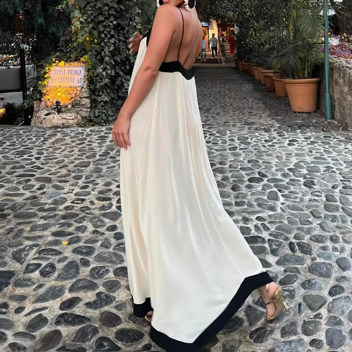 Mélanie | Elegant Flowing Dress