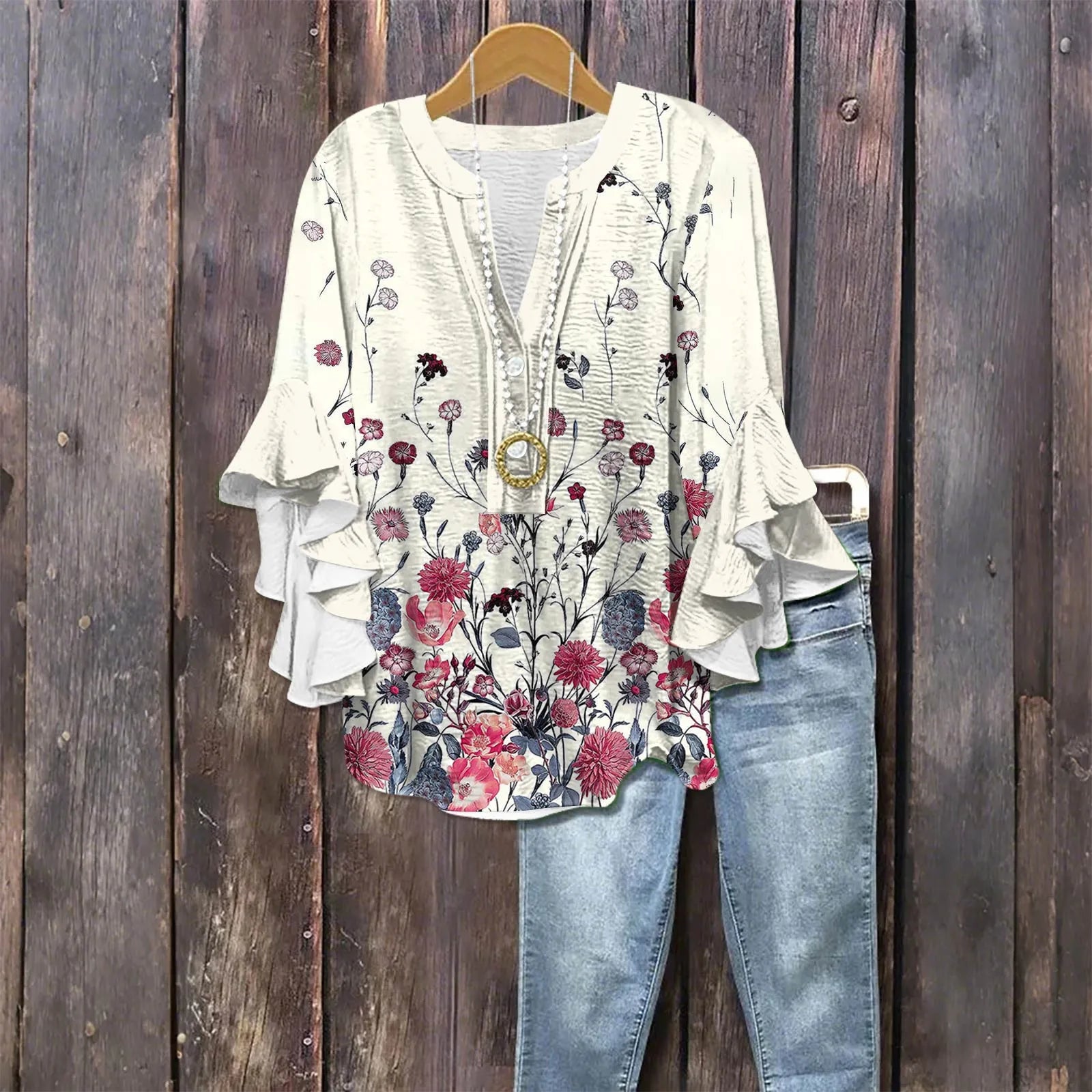 Chic Blouse - Easy-Wear