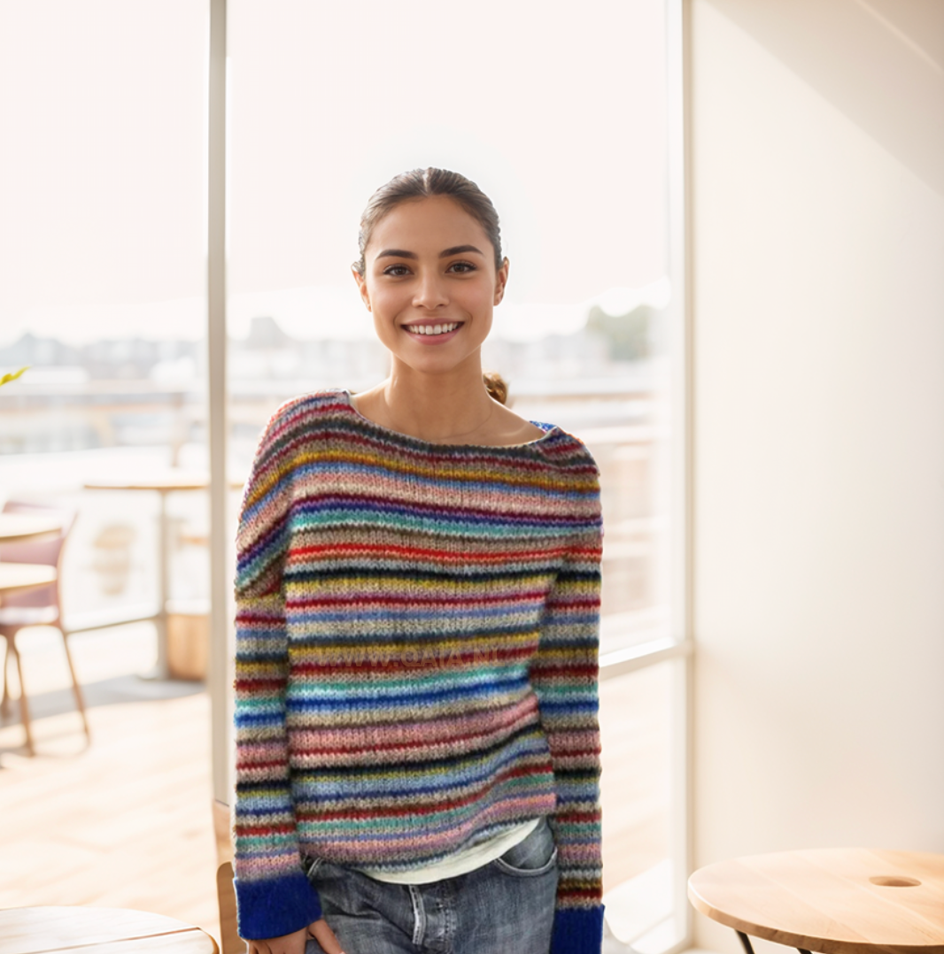 EVELYN - RETRO ICELANDIC SWEATER
