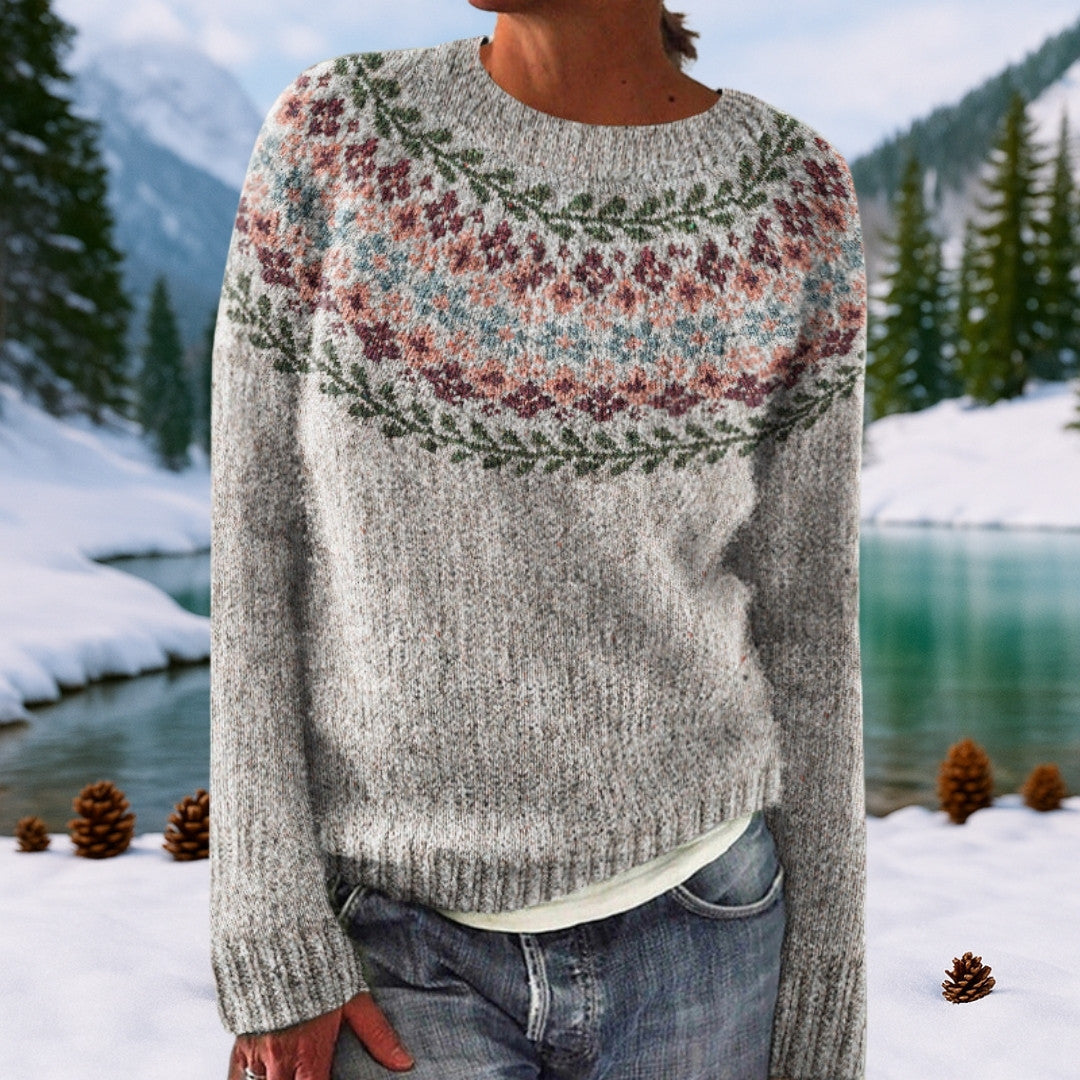 LILY | RETRO ICELANDIC SWEATER