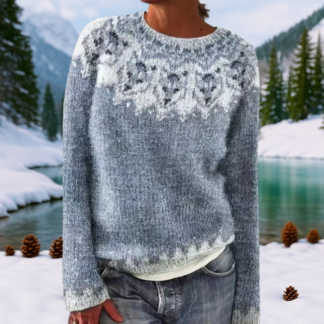 LILY | RETRO ICELANDIC SWEATER