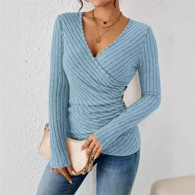 ALENA - Tummy Tucking Long Sleeve Top