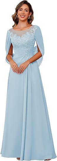 Margot | A-Line Dress with Cape