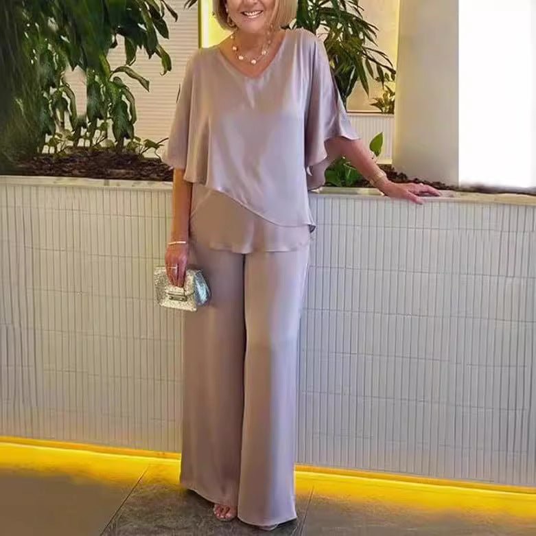 Martha™ - Effortless Wide-Leg Set