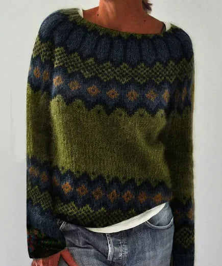 EVELYN - RETRO ICELANDIC SWEATER