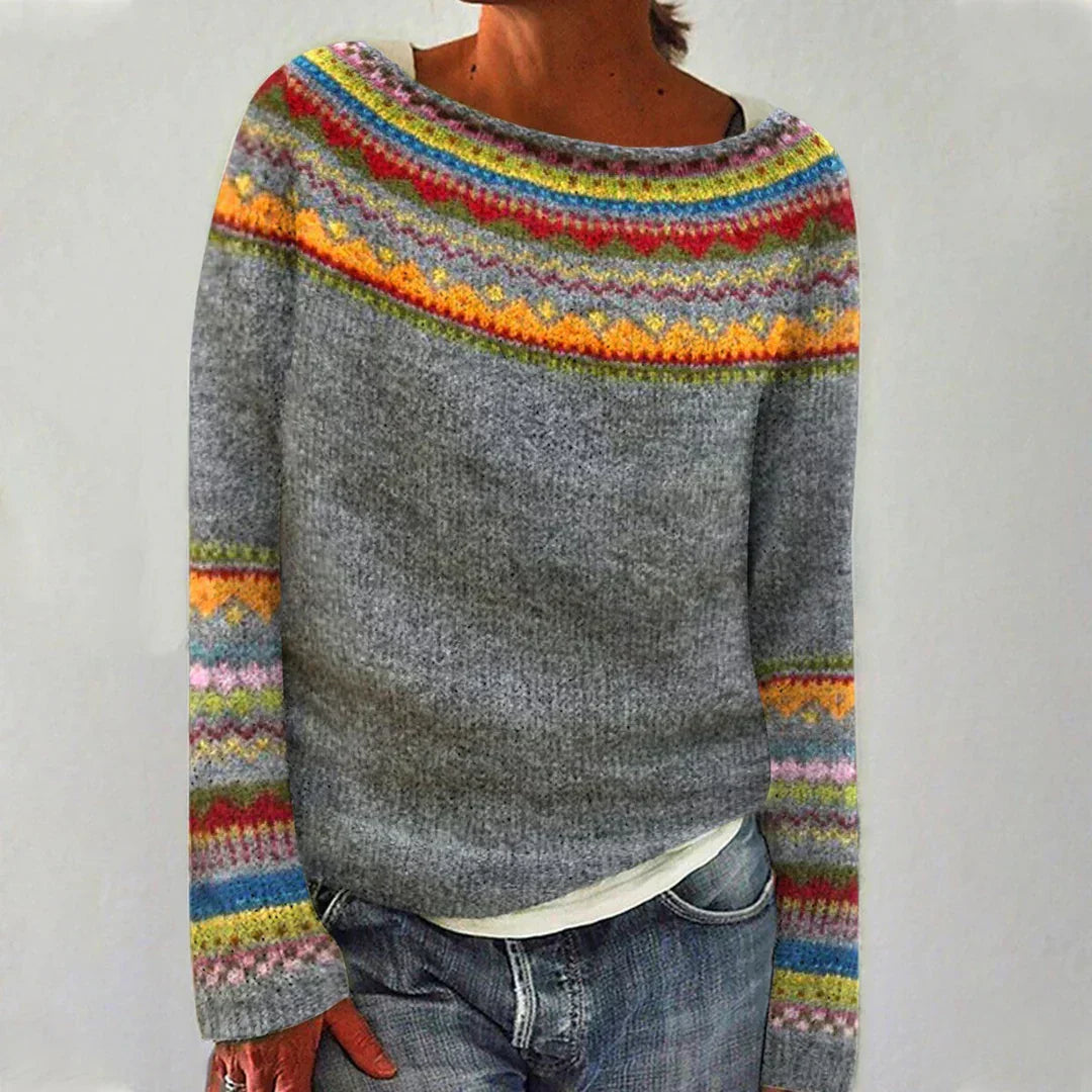 EVELYN - RETRO ICELANDIC SWEATER
