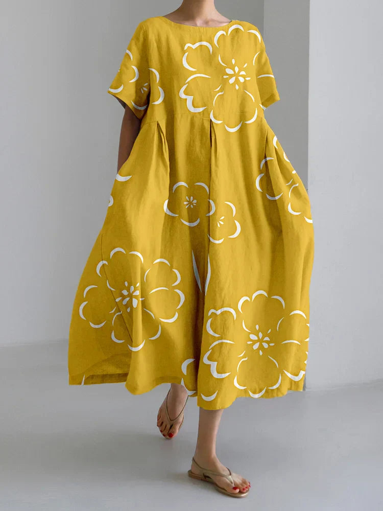 NORA - CASUAL PRINT DRESS