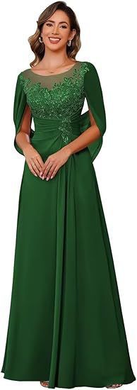 Margot | A-Line Dress with Cape