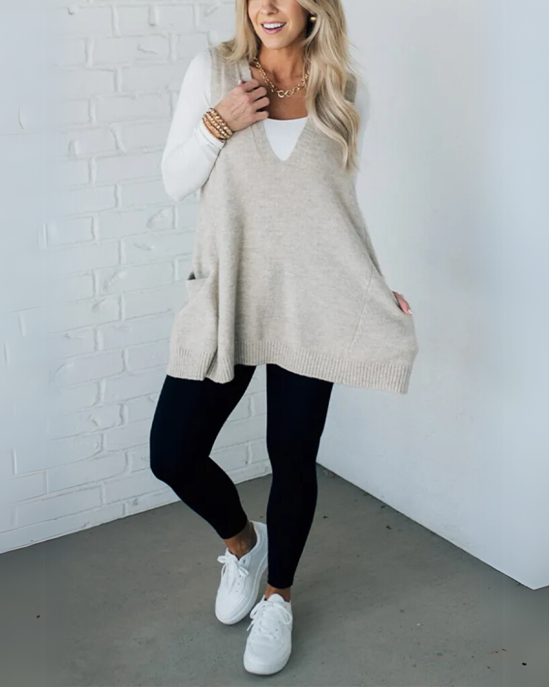 Scarlett - Cozy Knit Vest