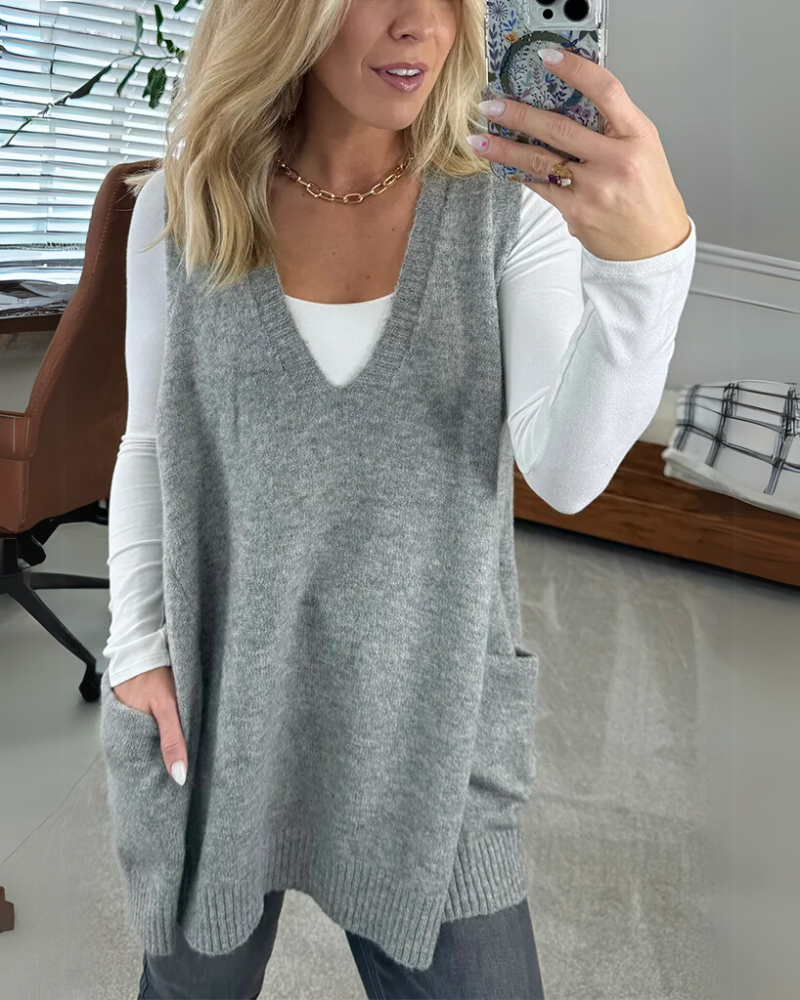 Scarlett - Cozy Knit Vest
