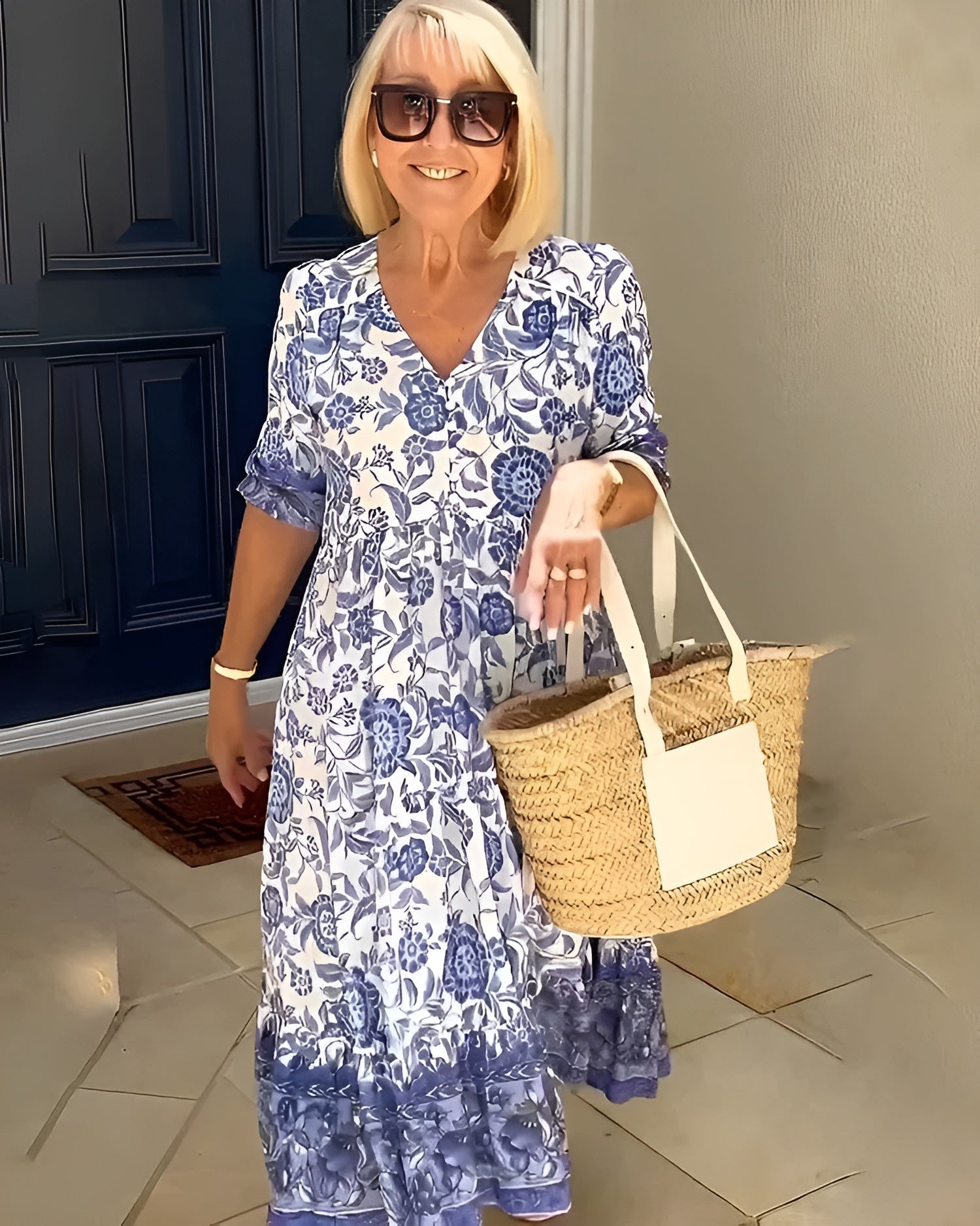 Evelyne | Elegant Flower Dress