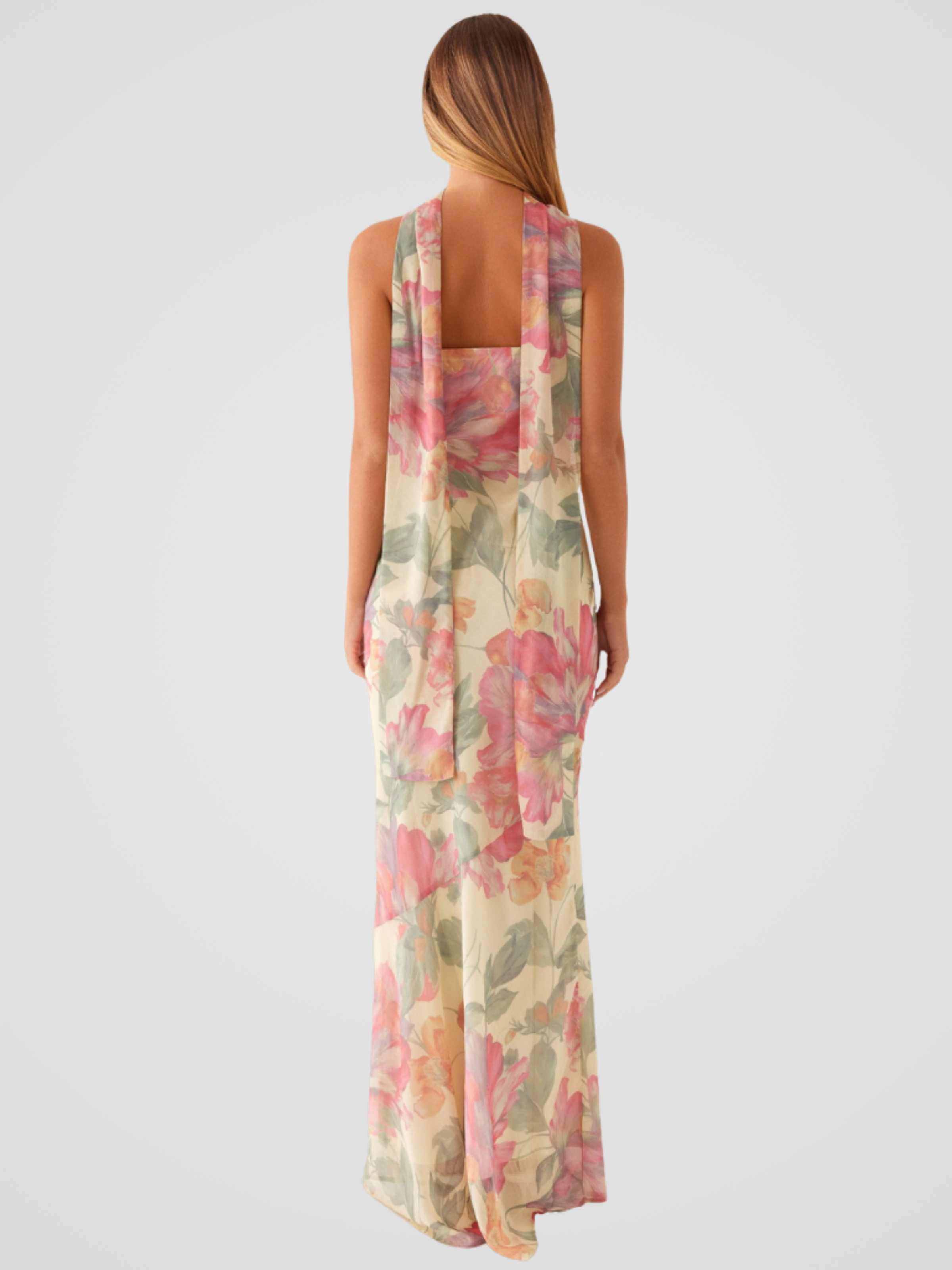 Aperti™ | Floral Chiffon Bandeau Dress