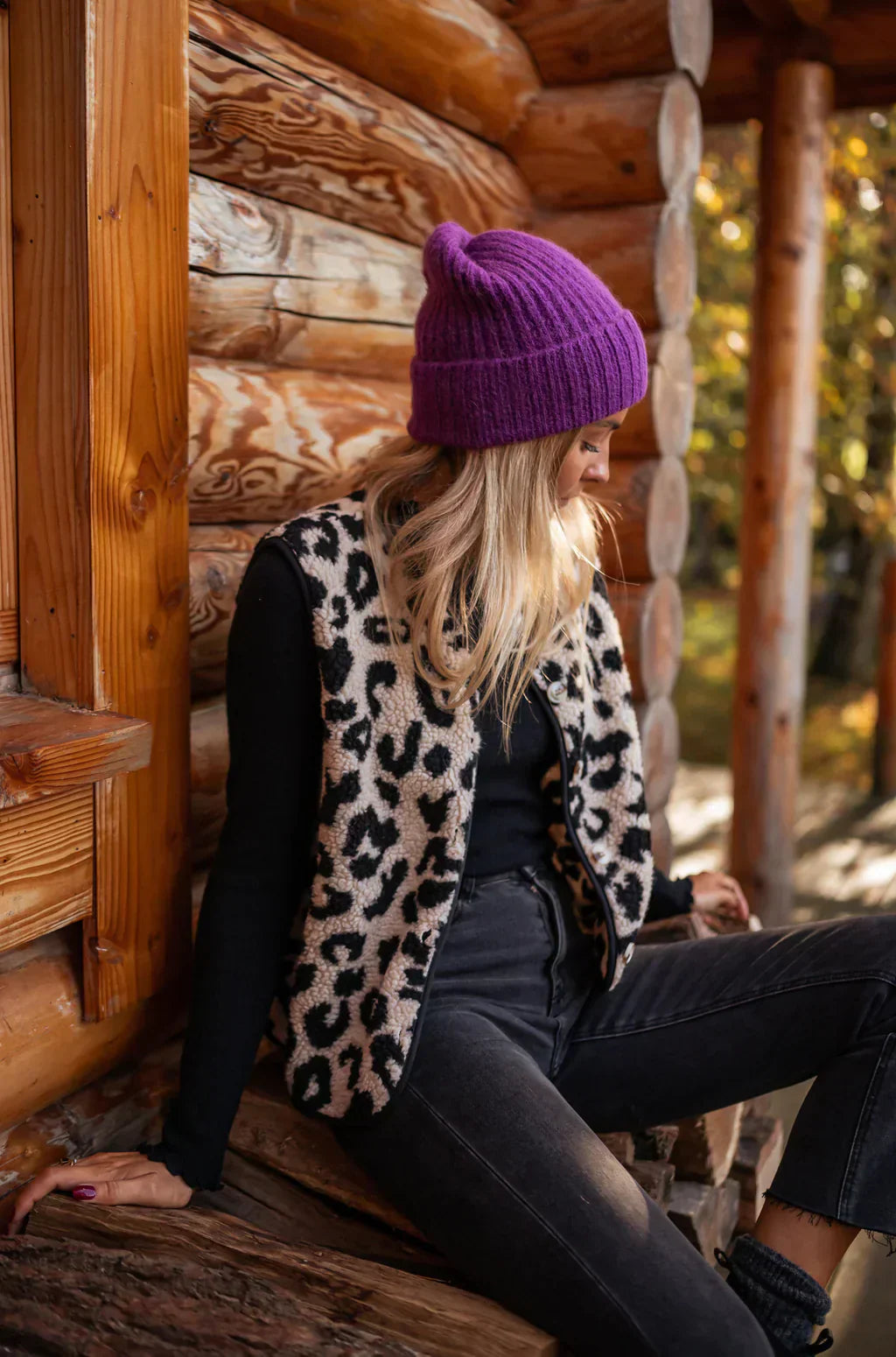 KIRRA™ | The Leopard Knit Vest