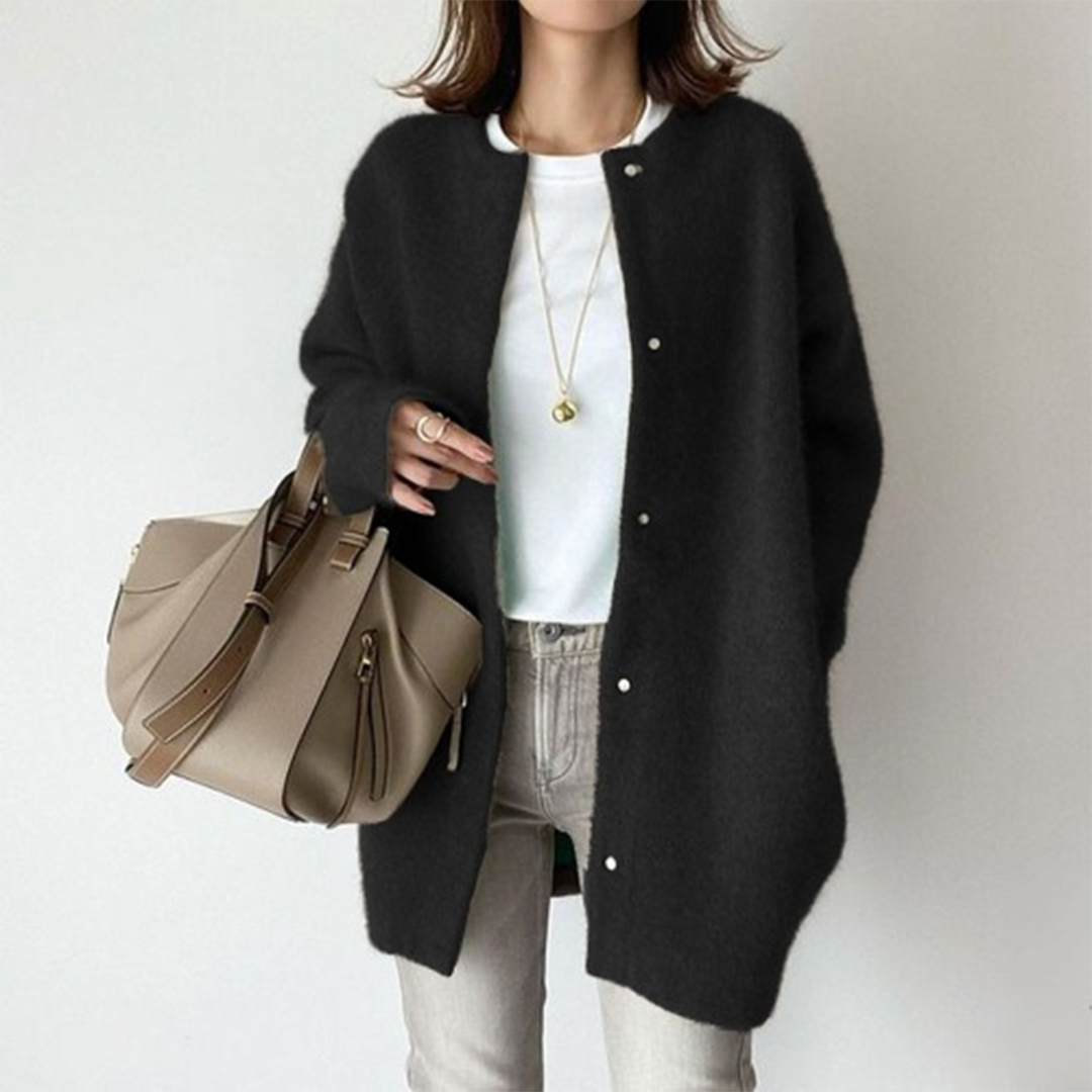 Clea™ | Cozy Chic Knit Cardigan Coat