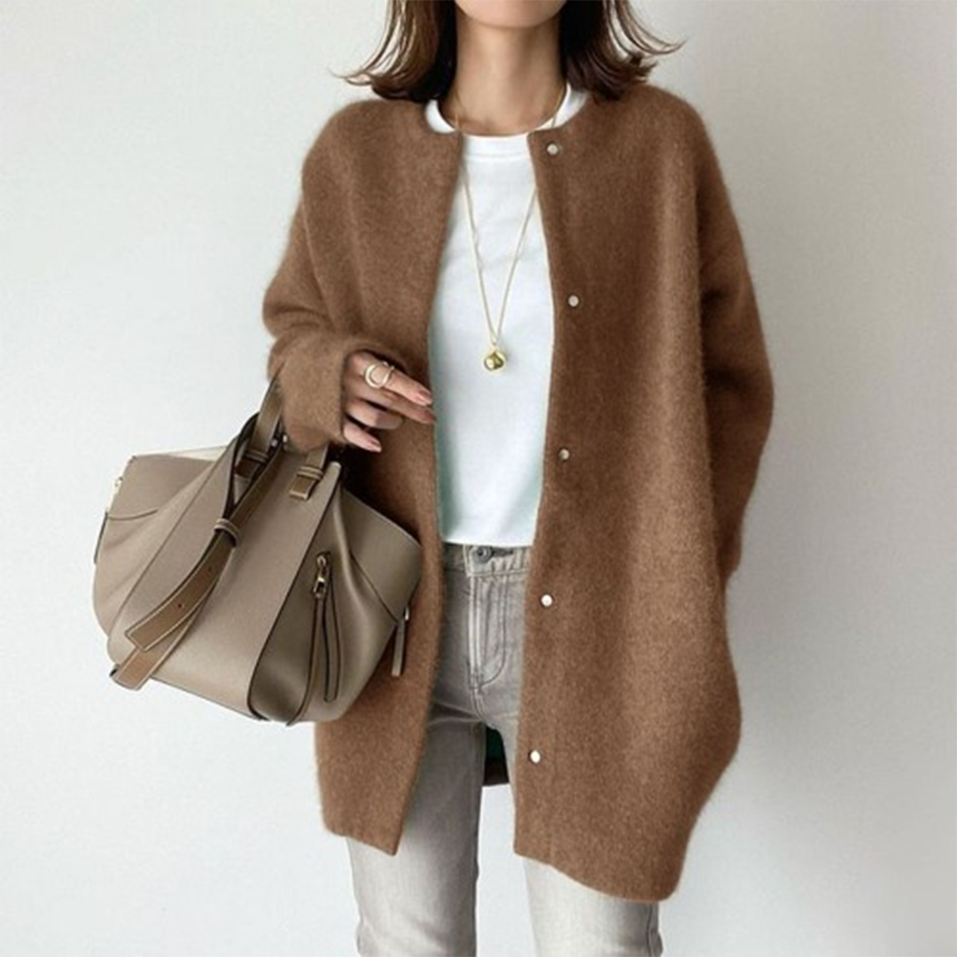 Clea™ | Cozy Chic Knit Cardigan Coat
