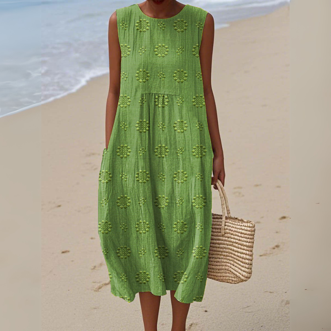 ARIANNA™ | EMBROIDERED SUMMER DRESS