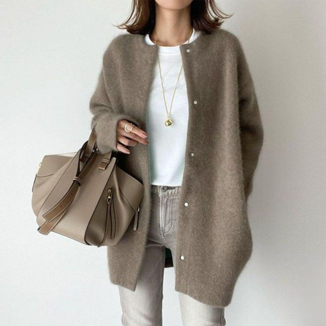 Clea™ | Cozy Chic Knit Cardigan Coat