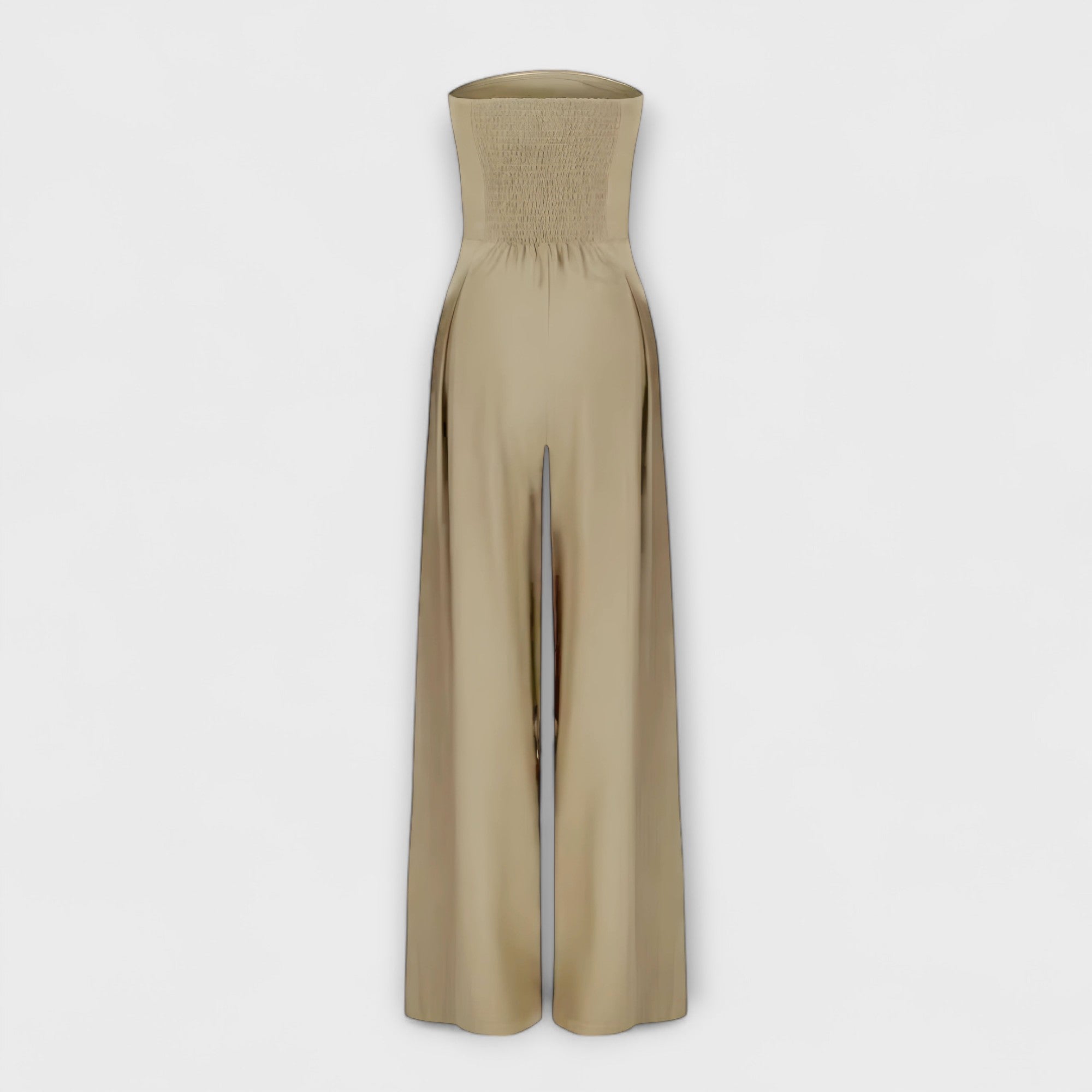 Hannah - Elegant Strapless Jumpsuit