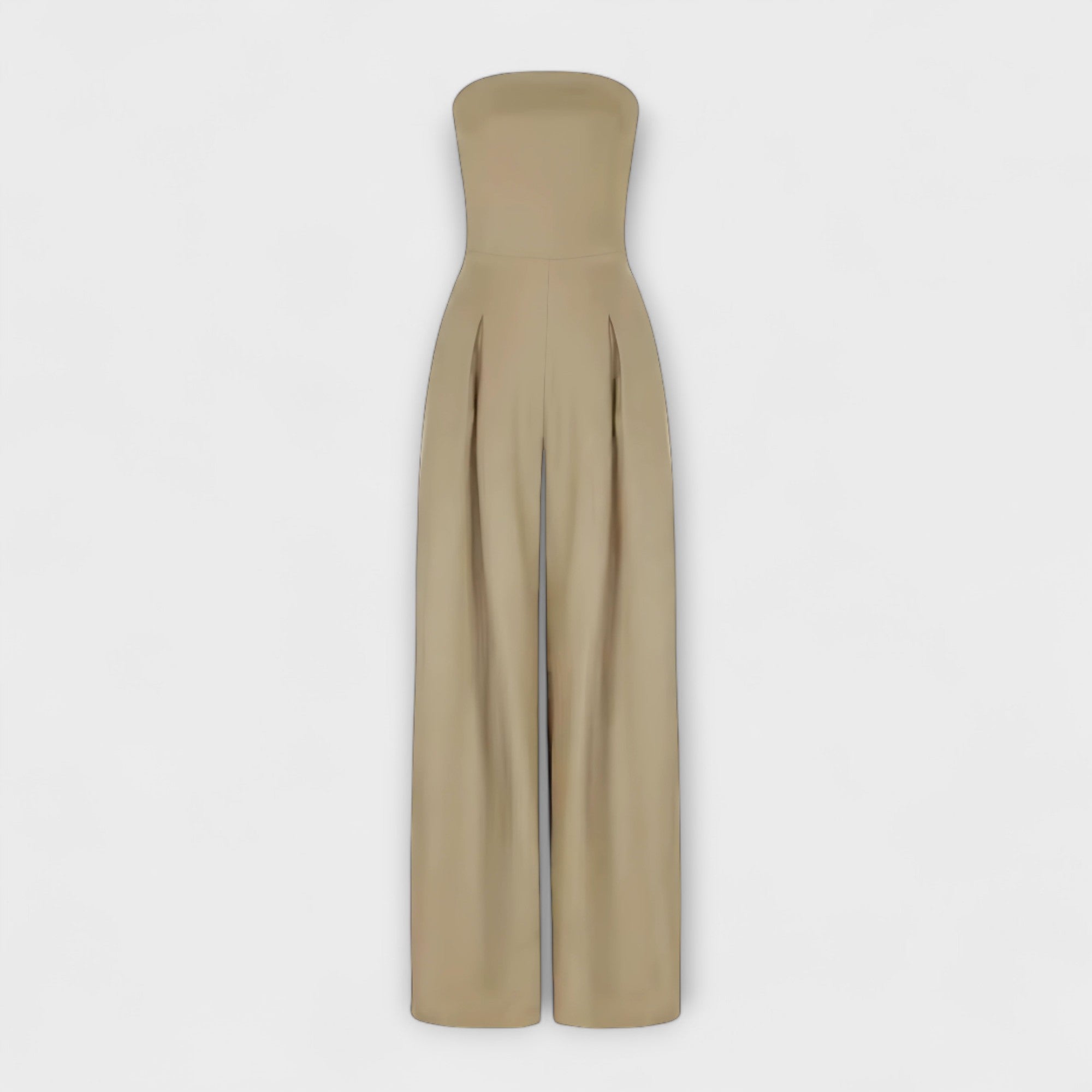 Hannah - Elegant Strapless Jumpsuit
