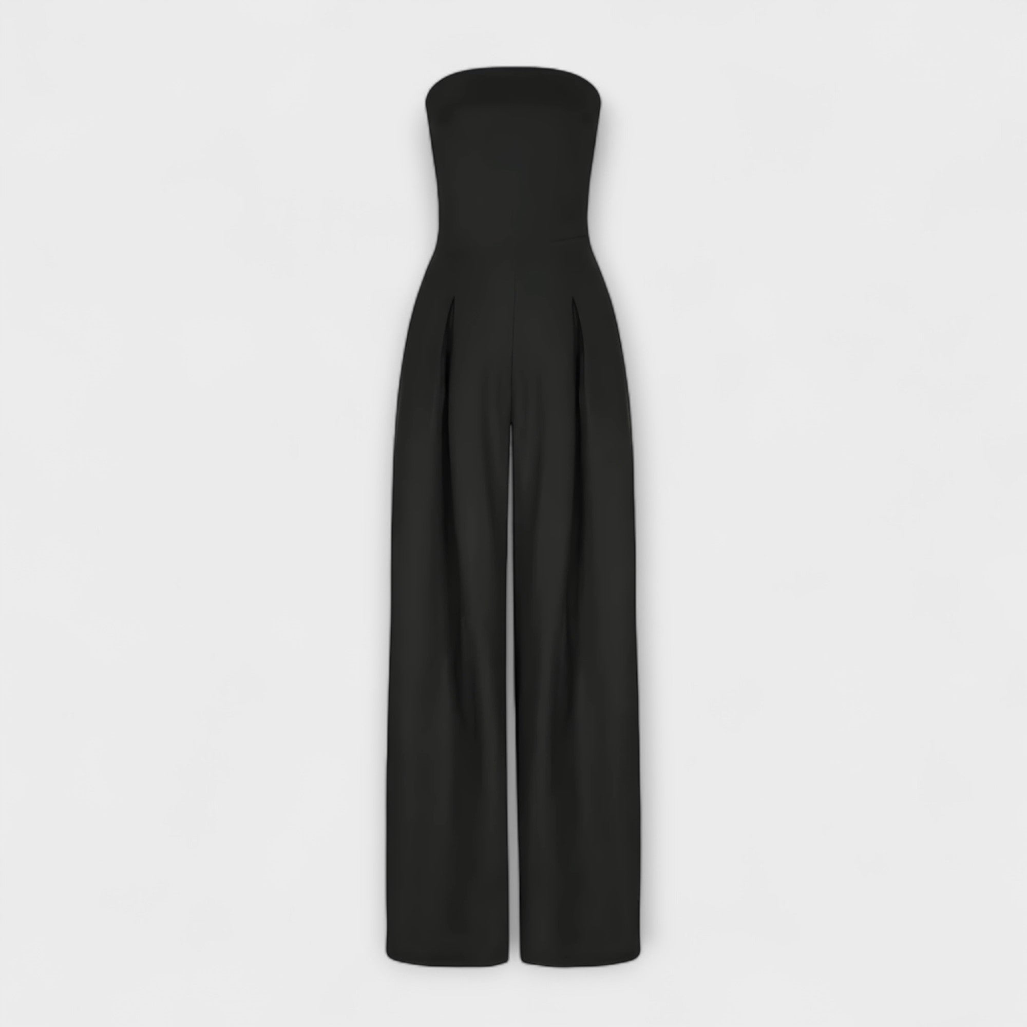 Hannah - Elegant Strapless Jumpsuit