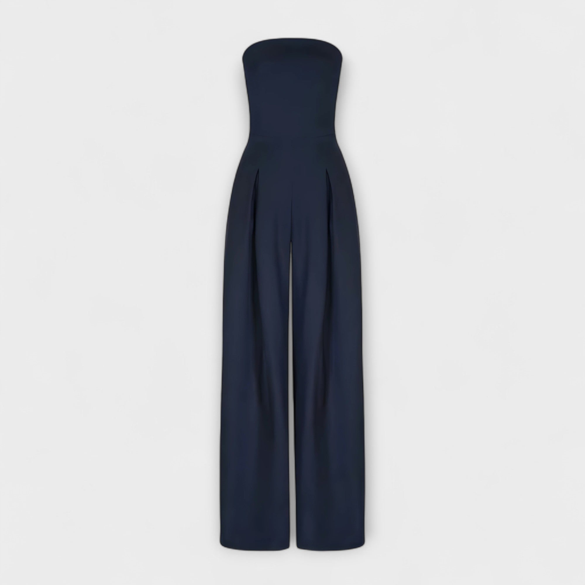 Hannah - Elegant Strapless Jumpsuit
