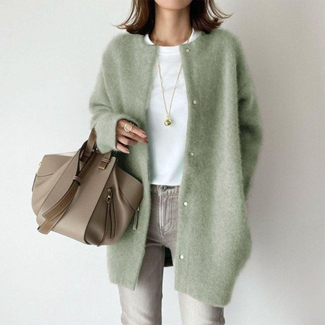 Clea™ | Cozy Chic Knit Cardigan Coat