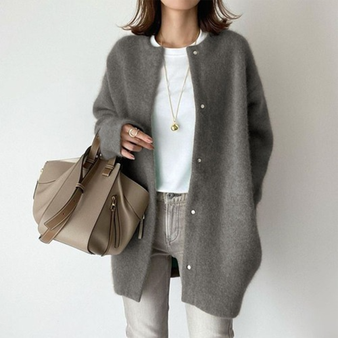 Clea™ | Cozy Chic Knit Cardigan Coat