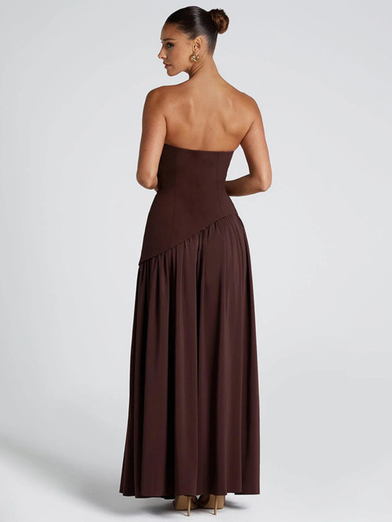 Alessia™ | Asymmetrical Dress with Choker