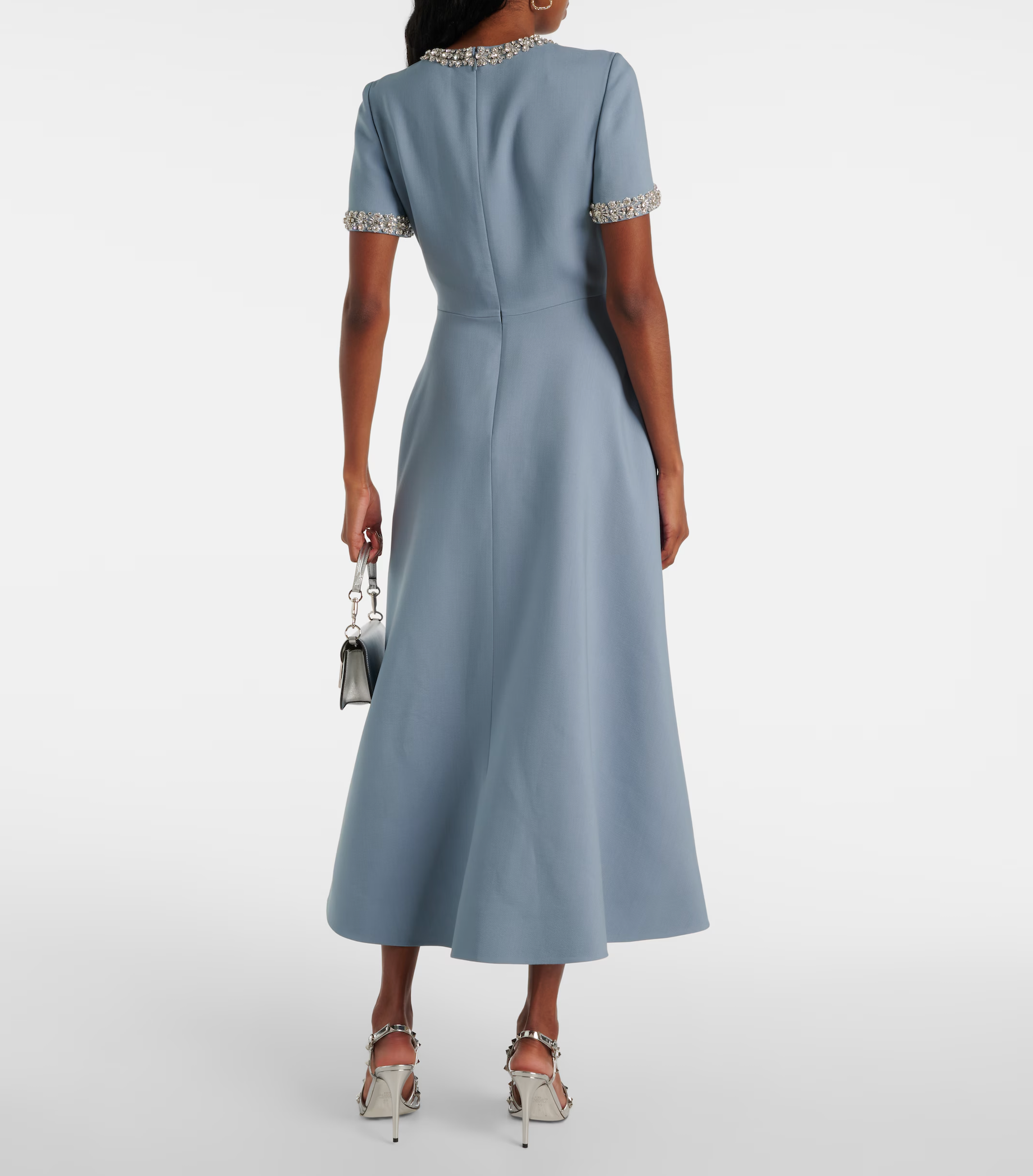 Raffaella™ | Flared Dress with Bows and Beads