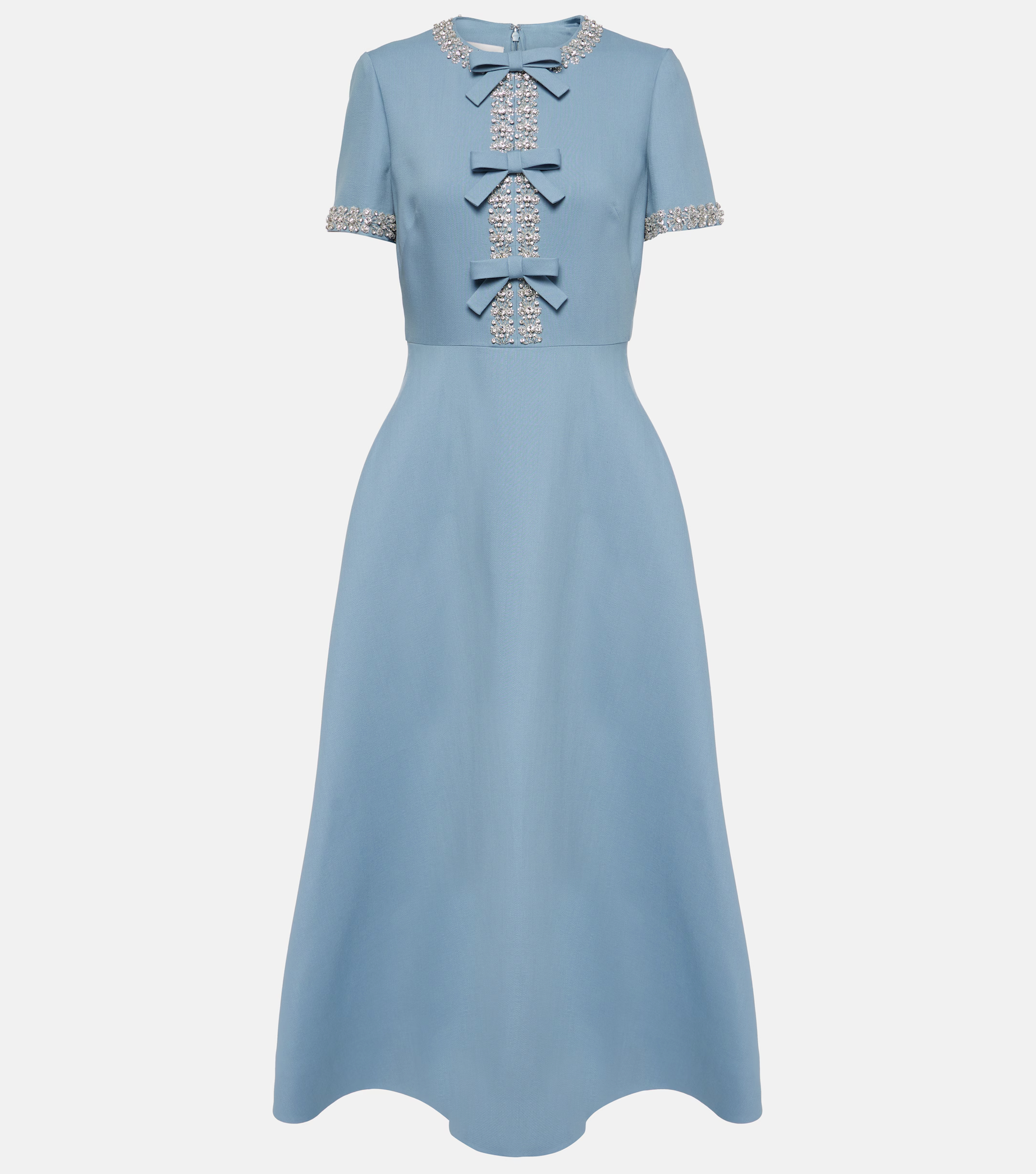 Raffaella™ | Flared Dress with Bows and Beads