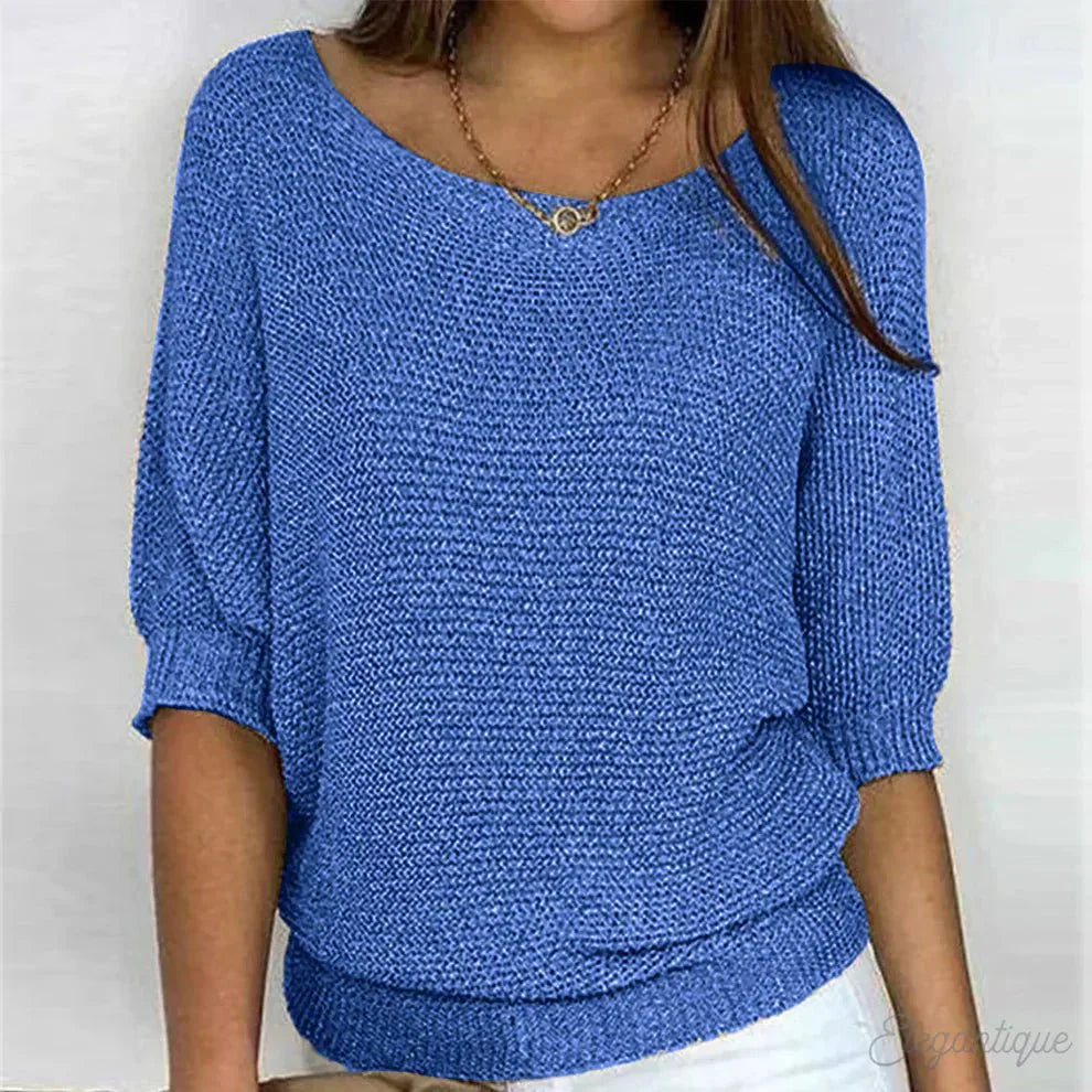 Eunice - Relaxed Knitwear Top