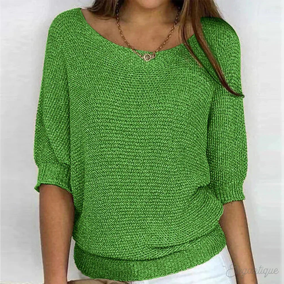 Eunice - Relaxed Knitwear Top