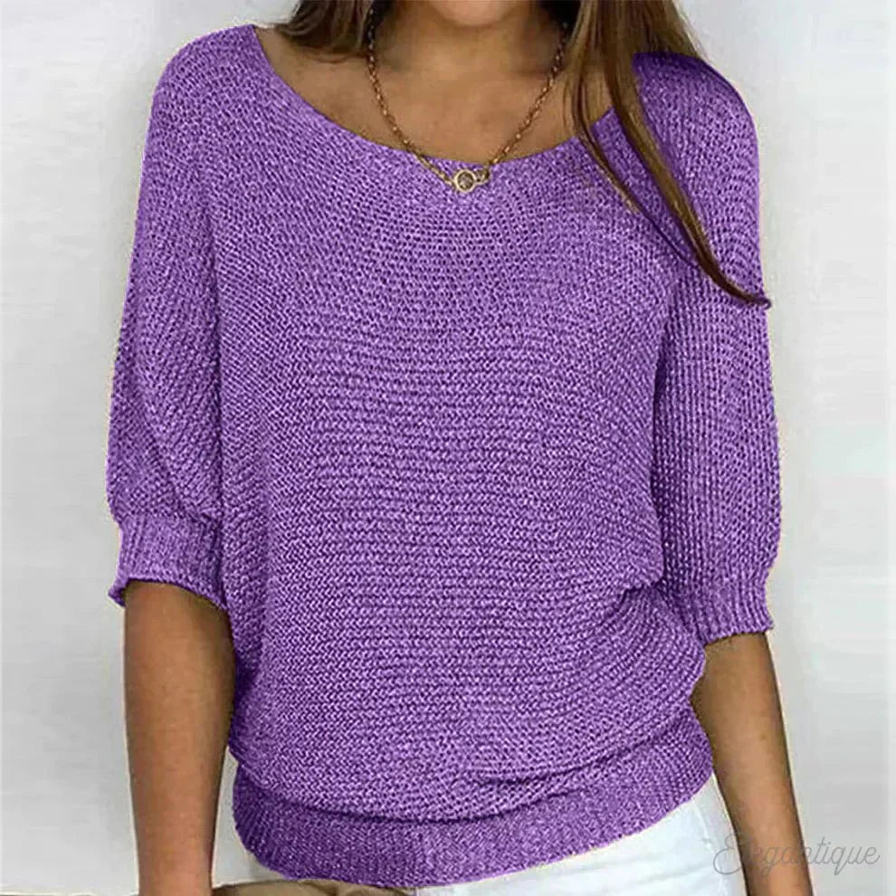 Eunice - Relaxed Knitwear Top