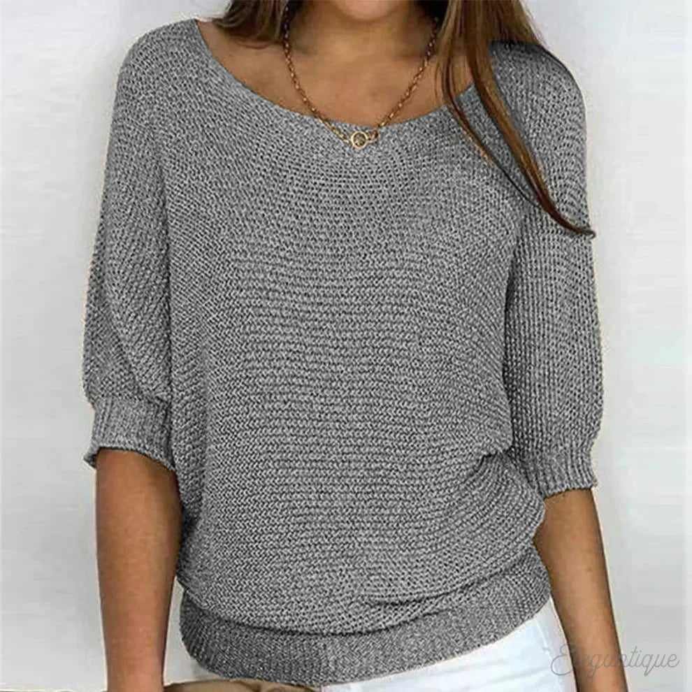 Eunice - Relaxed Knitwear Top